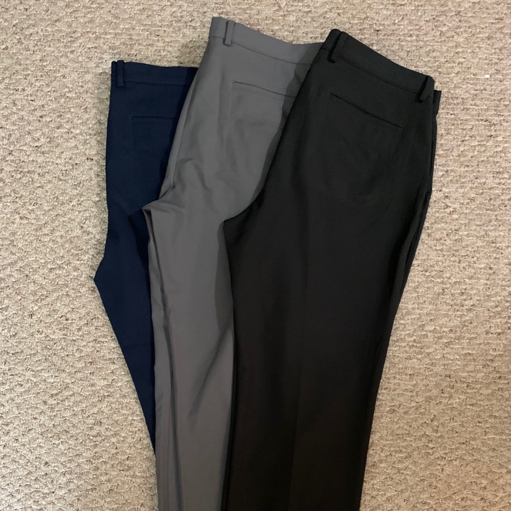 Lot of three Greg Norman travel pants